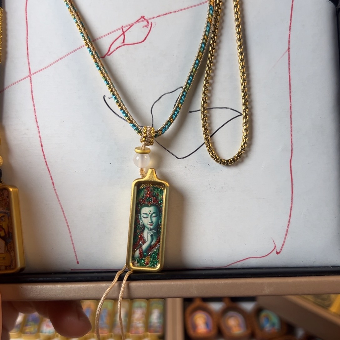 吊坠福*?图片绿妈妈一尊