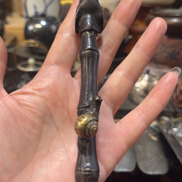 铜中古工艺品摆件