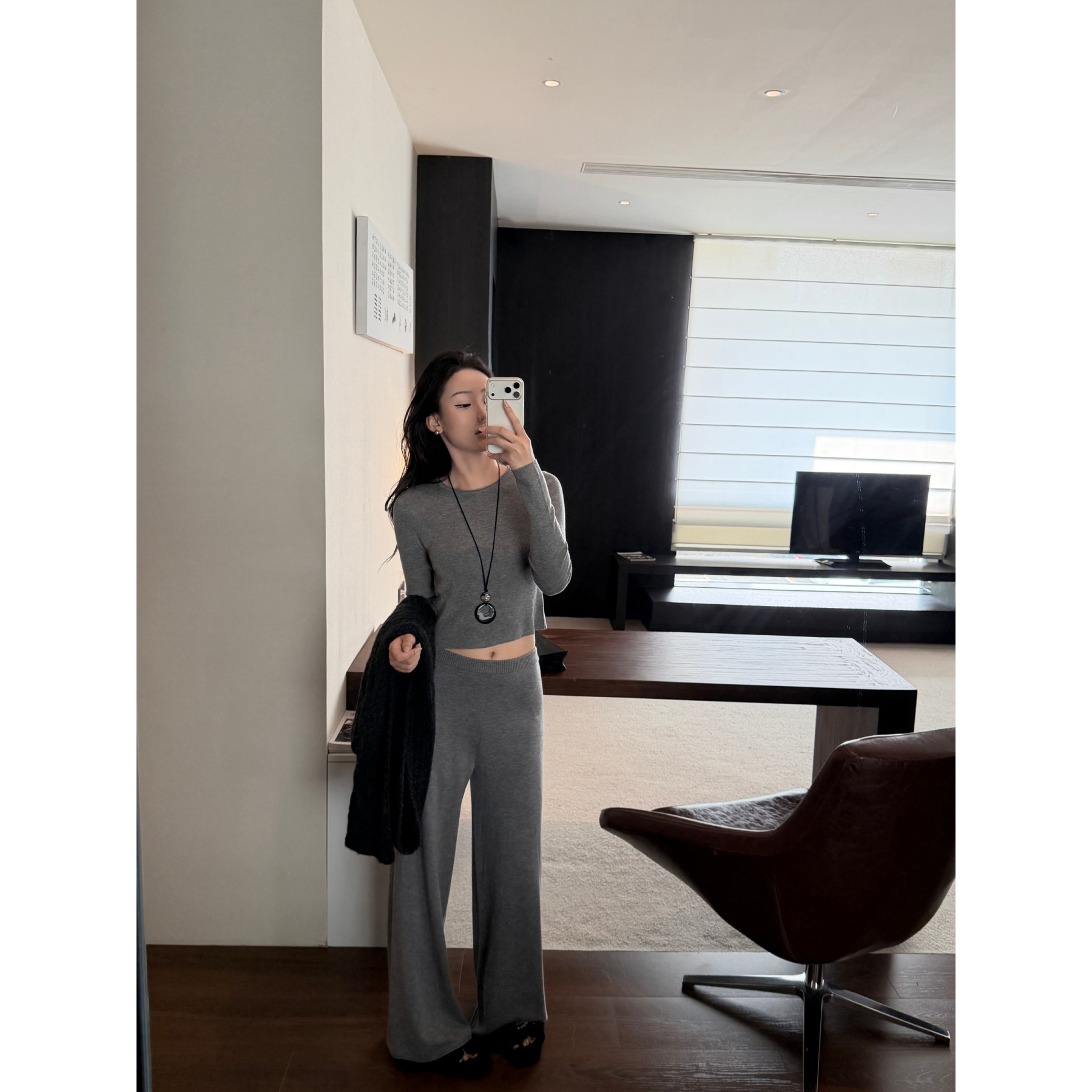 5werkwen 主线系列|静奢纸片人 羊毛万能打底三件套组42-64