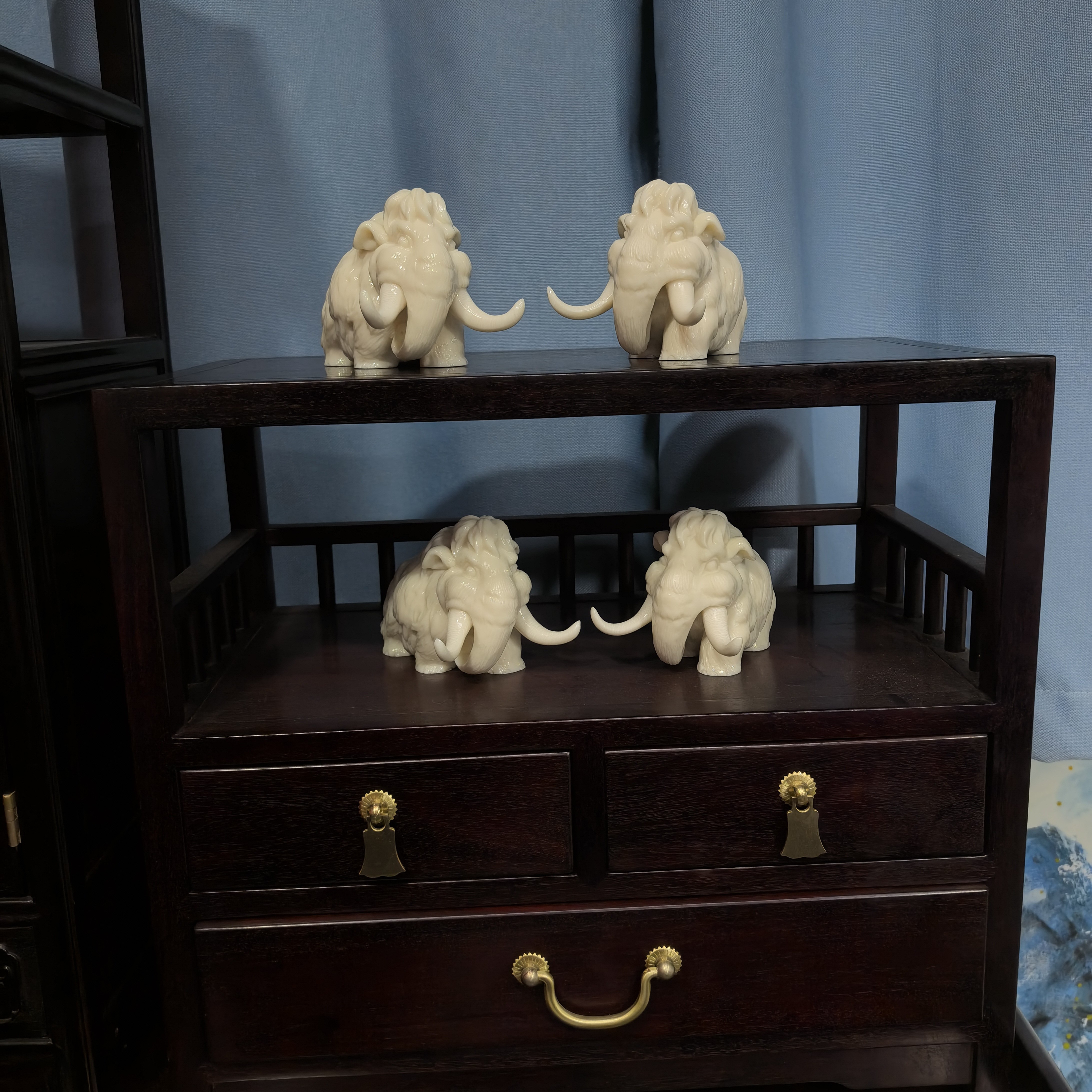 小马梦尖大象摆件