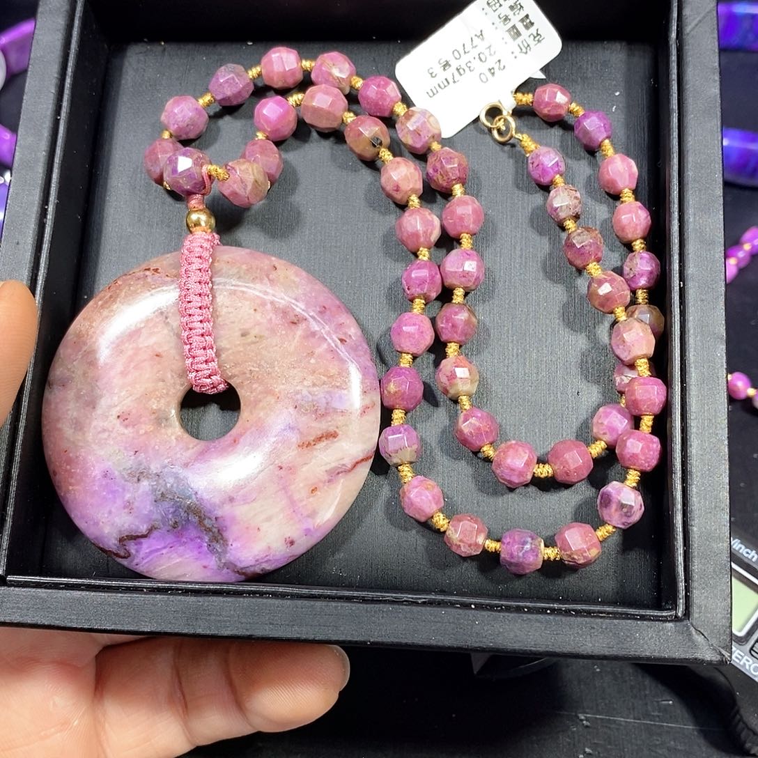 内***肽苏纪石（舒俱来）未镶嵌南非舒俱来套装