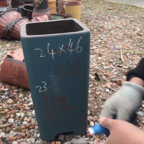 红陶紫砂花盆盆景盆栽