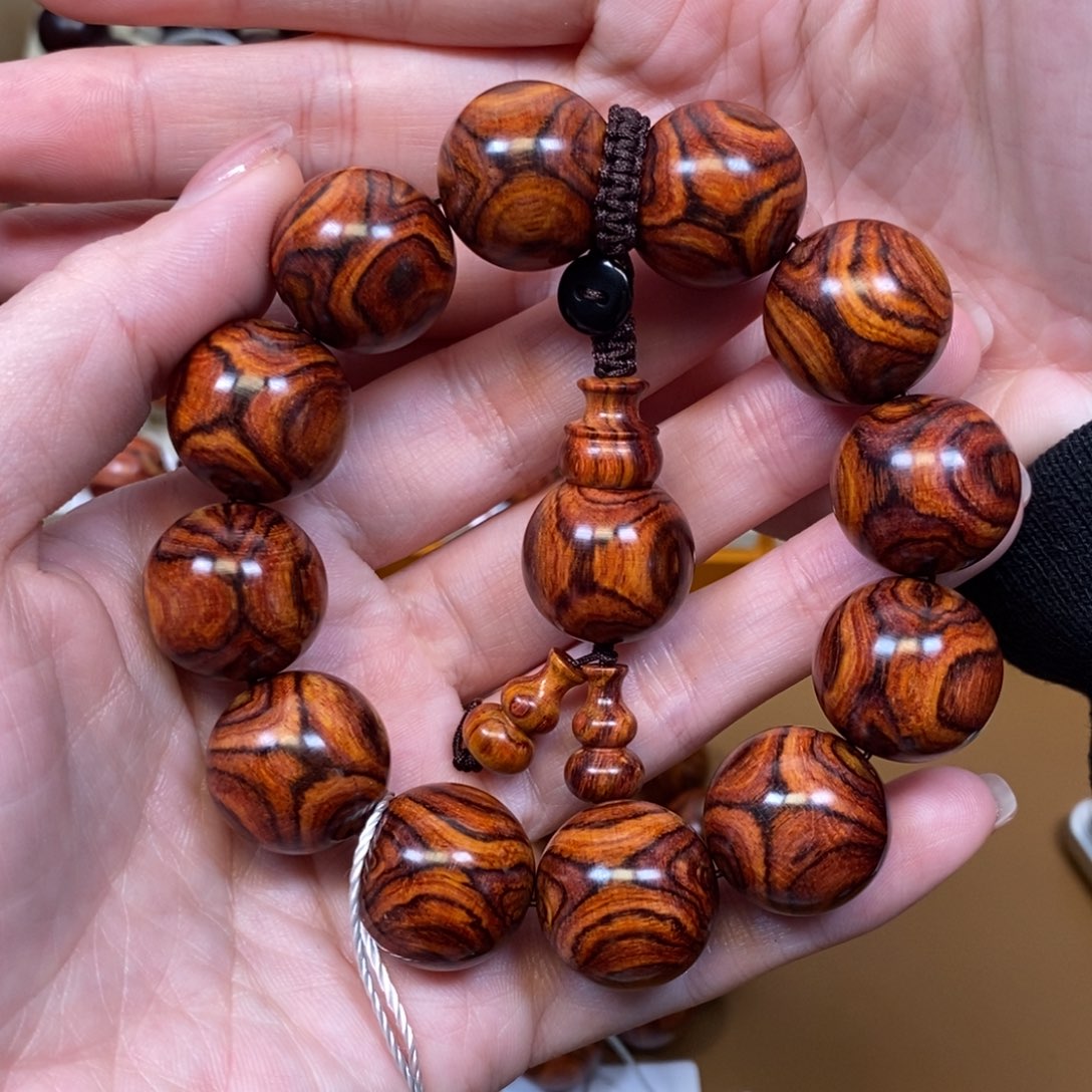 黄花梨/降香黄檀手串/手链清**呗海南黄花梨2