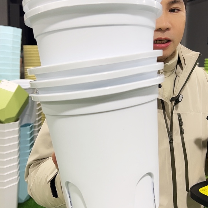 清仓圆控口18高18白色5个无托