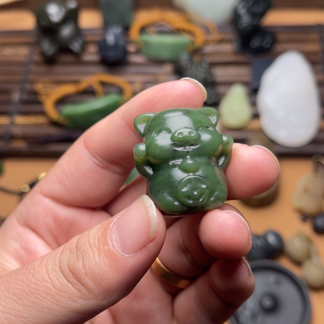 和田玉挂件未镶嵌