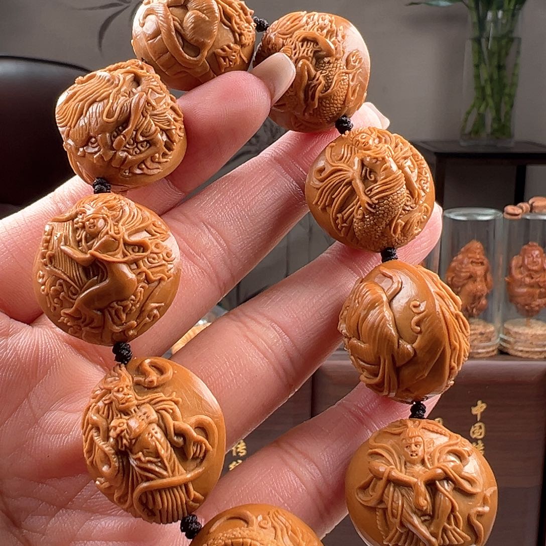 橄榄核手串/手链橄榄核雕橄榄核