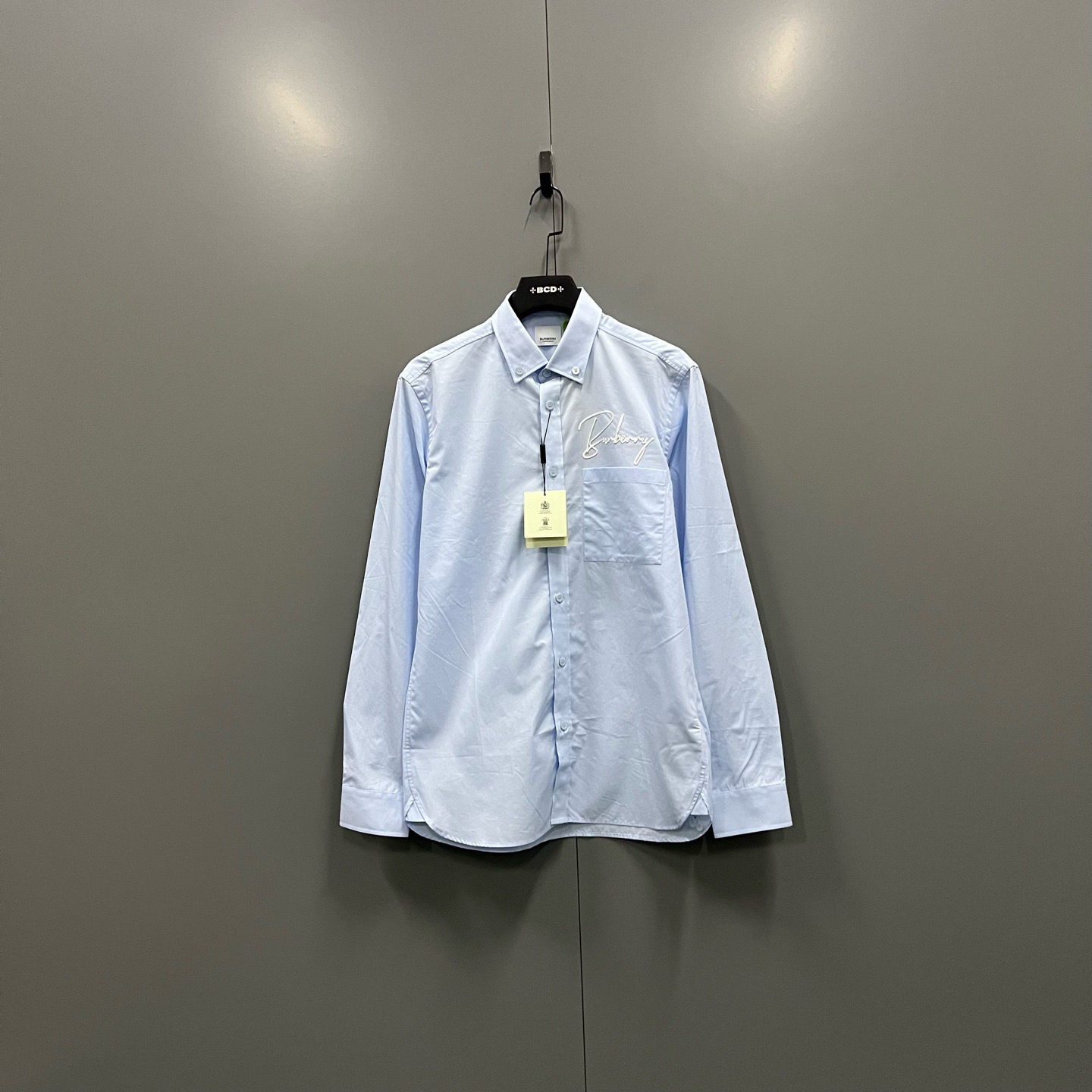 未使用 BURBERRY/博柏利 jp1217 刺绣logo衬衫 M 611656