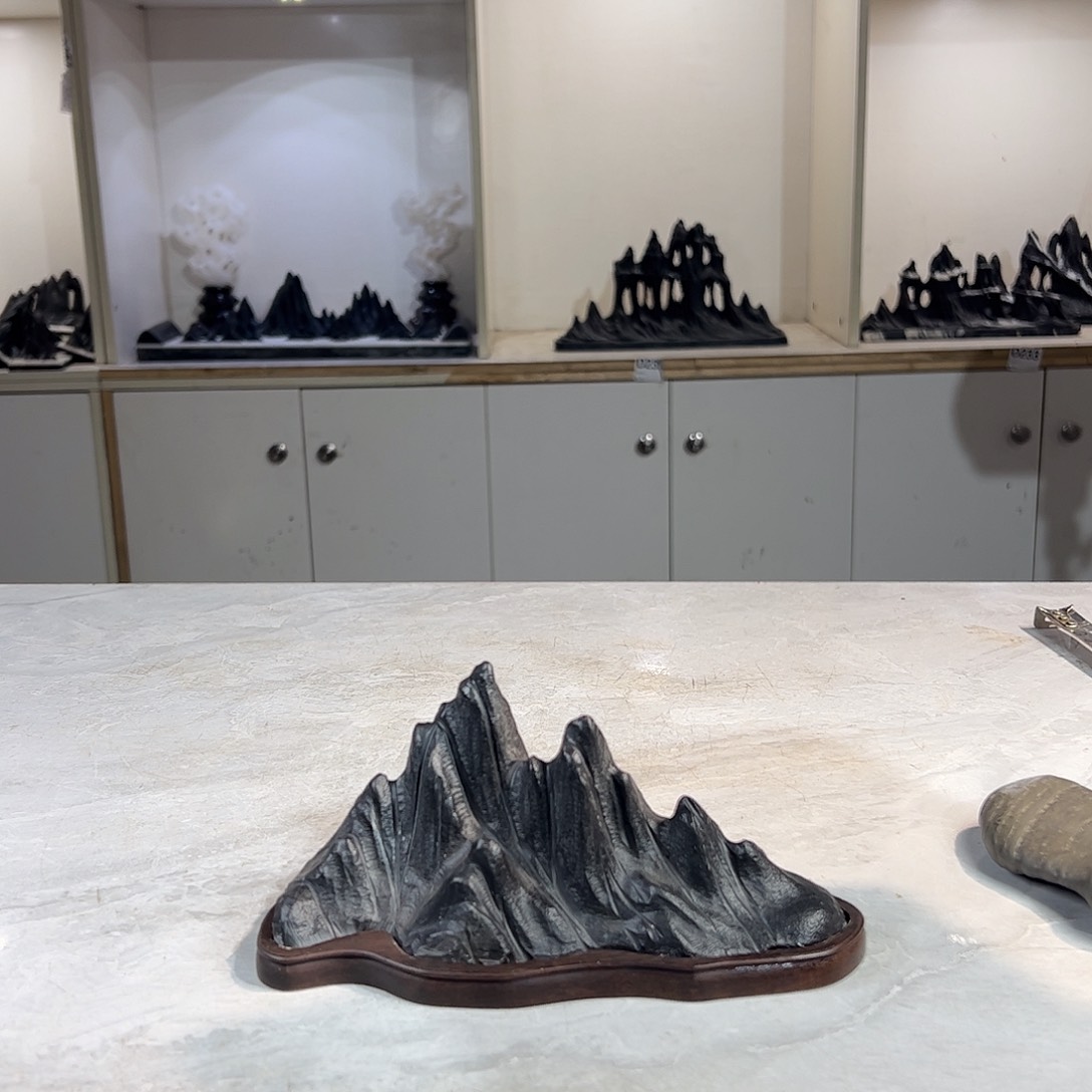 灵璧奇石博览会摆件