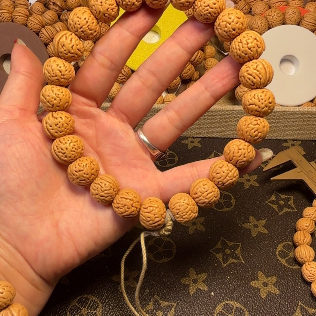 手串桃核东北野生小金星