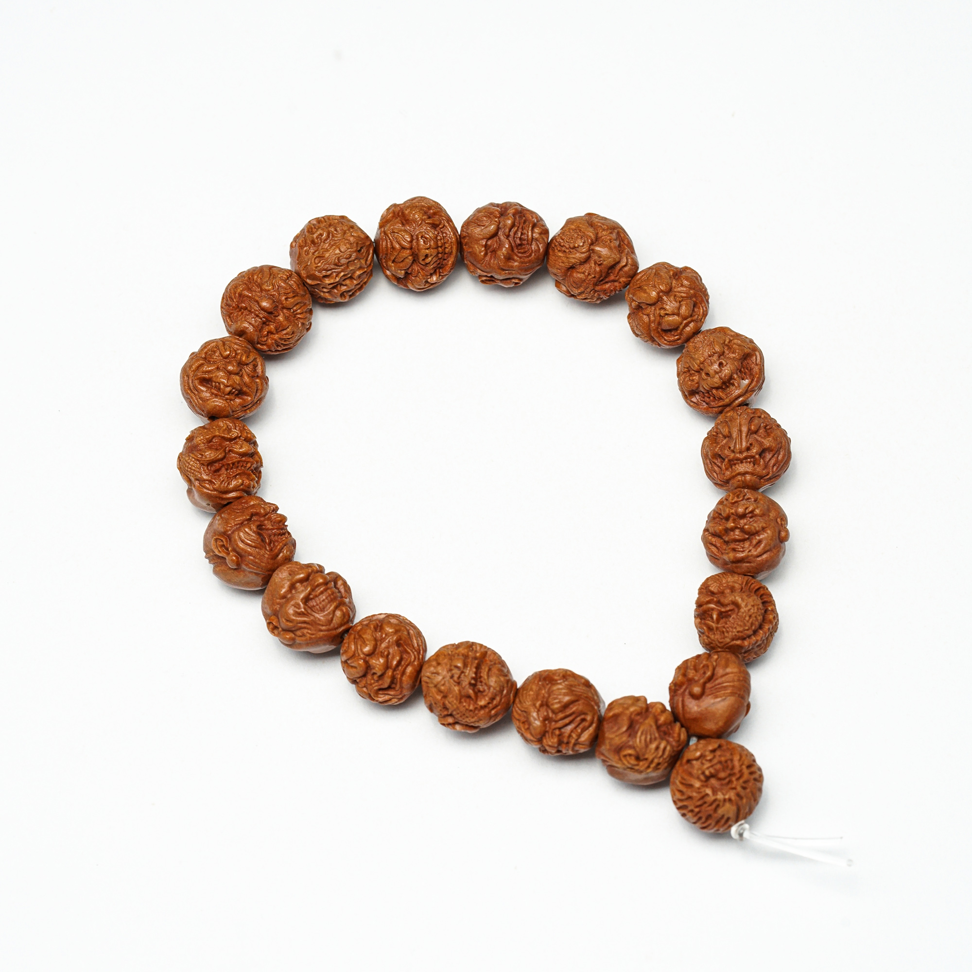 龙纹桃核恶僧手持 11mm左右16g左右Y0725-05