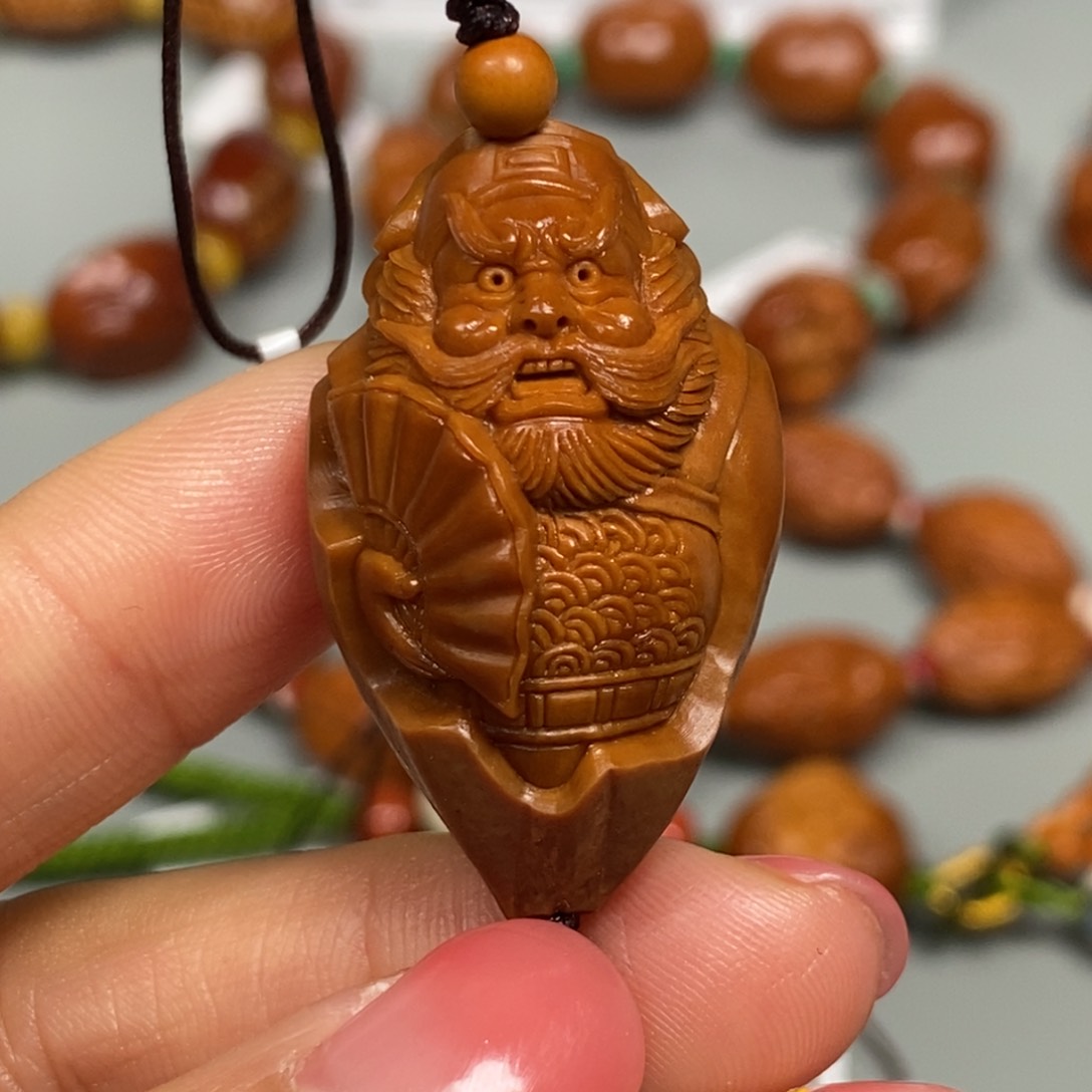 手串/手链橄榄核包衣钟馗