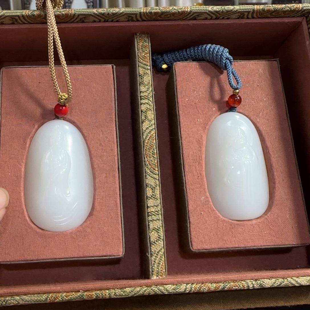 和田玉挂件未镶嵌