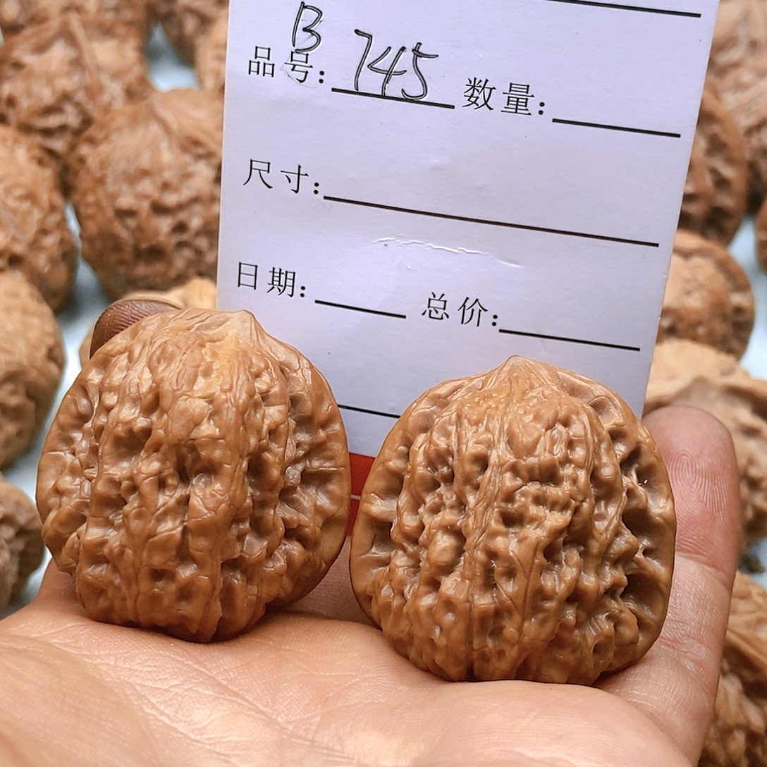 把件桃核745号全品平谷凹底35尺
