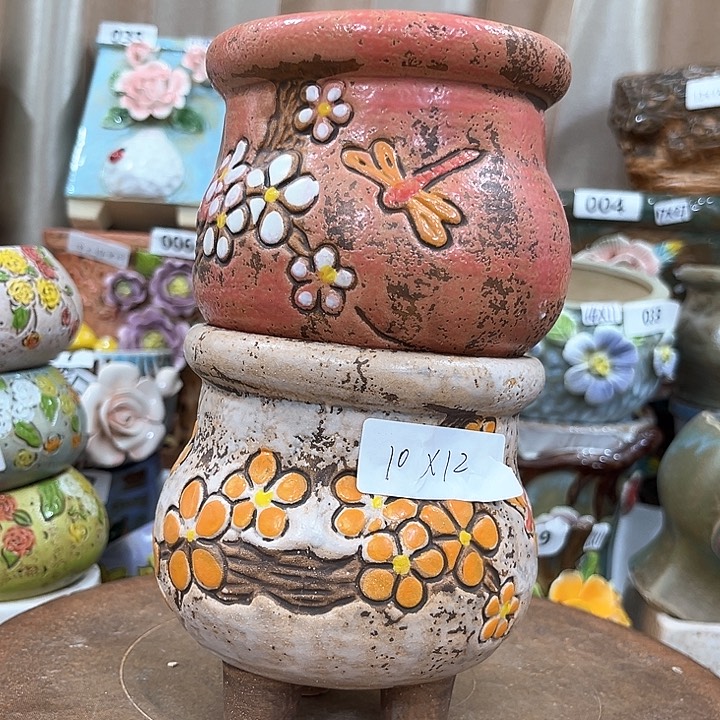 红陶粗陶多肉花盆