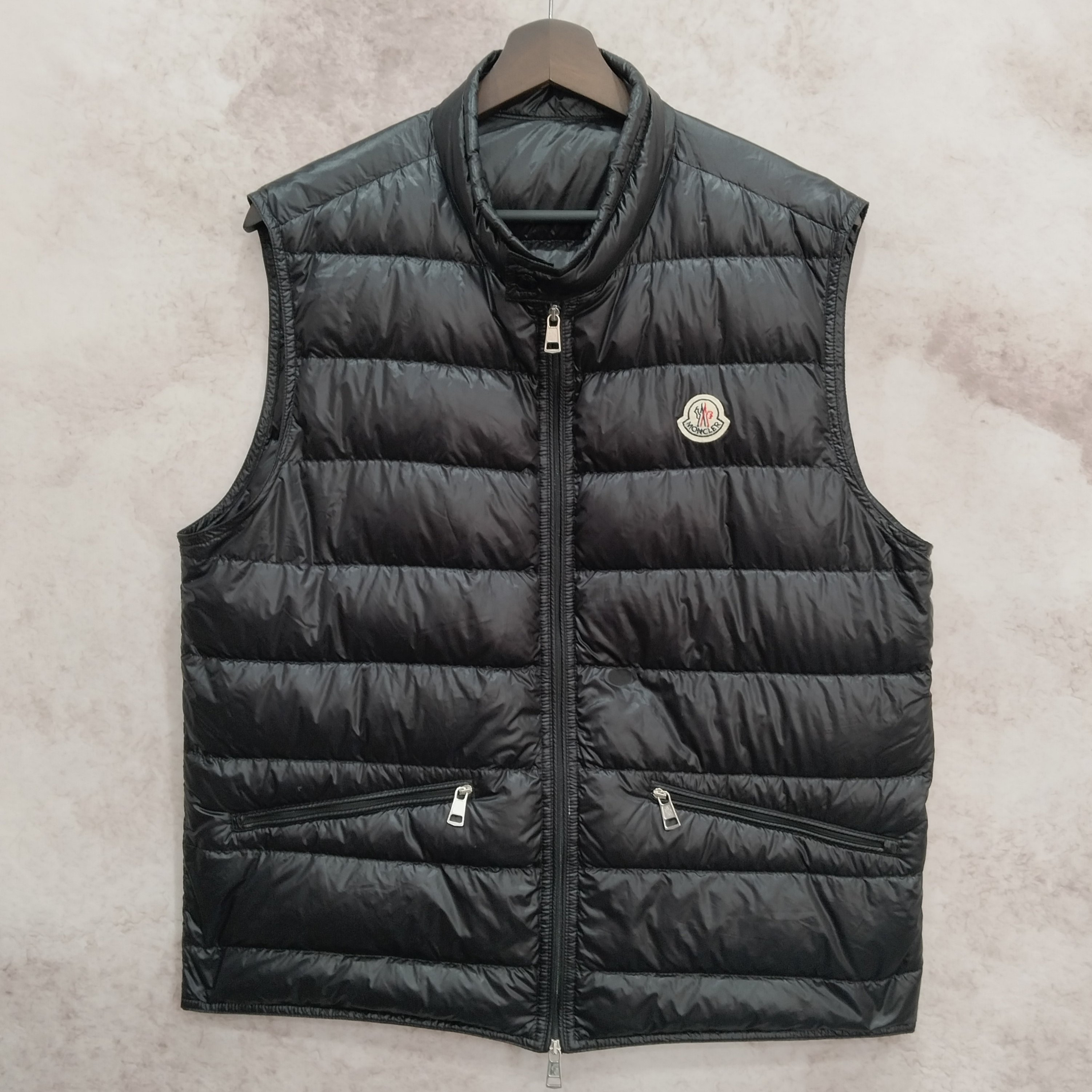 95新 MONCLER 盟可睐（有补丁）羽绒马甲  3码/6614