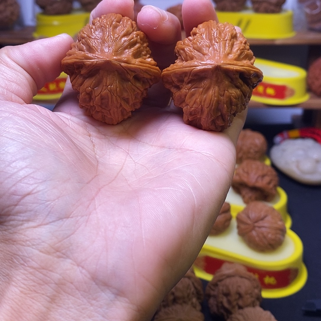 文玩核桃把件全品玉枕已打底