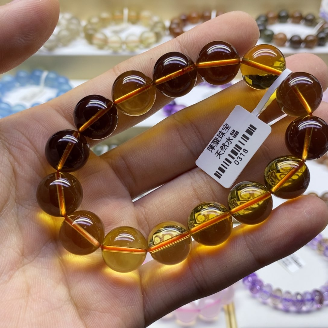 水晶手链未镶嵌纯天然