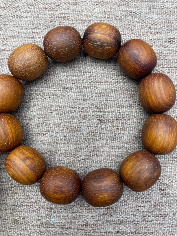 沉香木串文玩老料 手串 85号