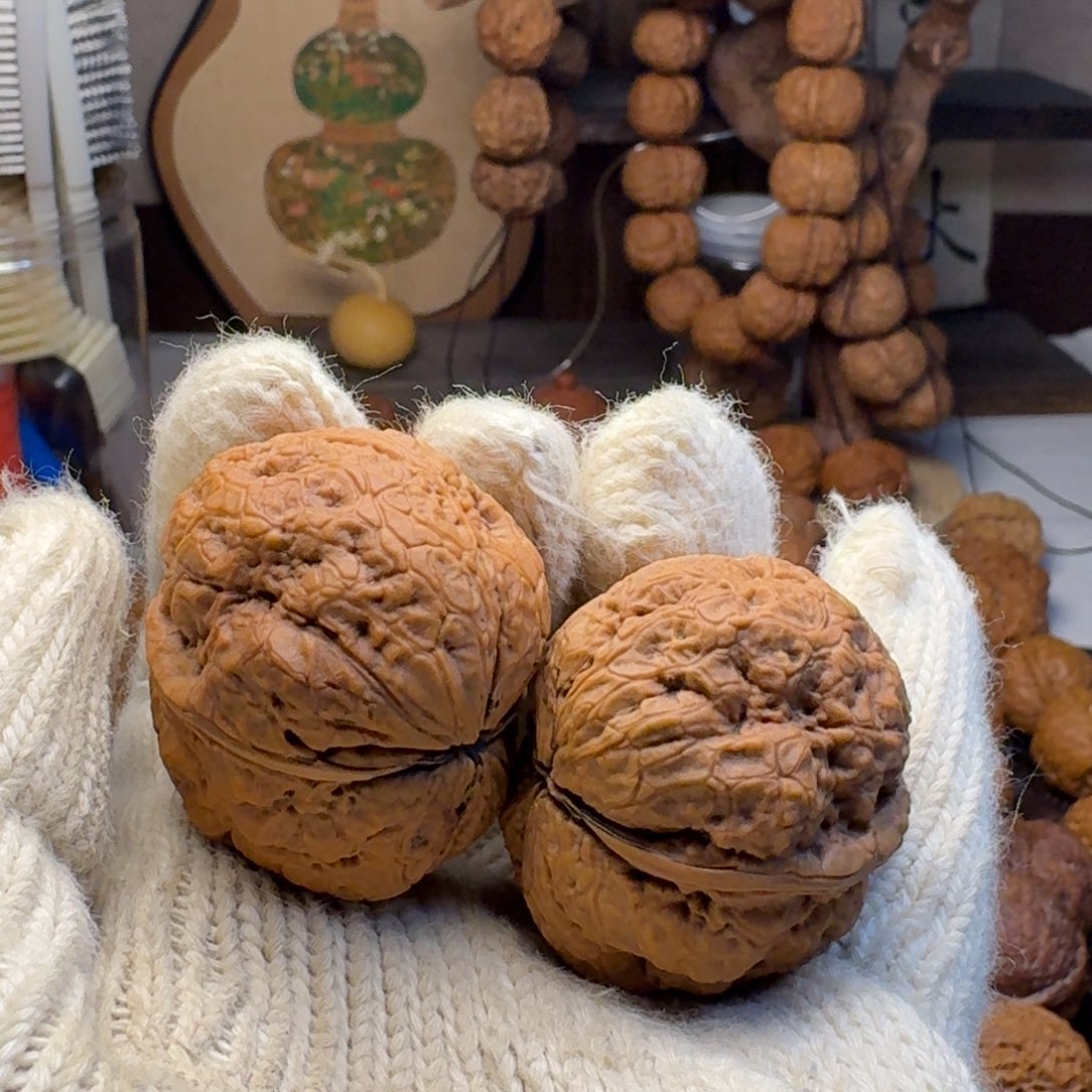 把件文玩核桃赤焰金蟾41.4