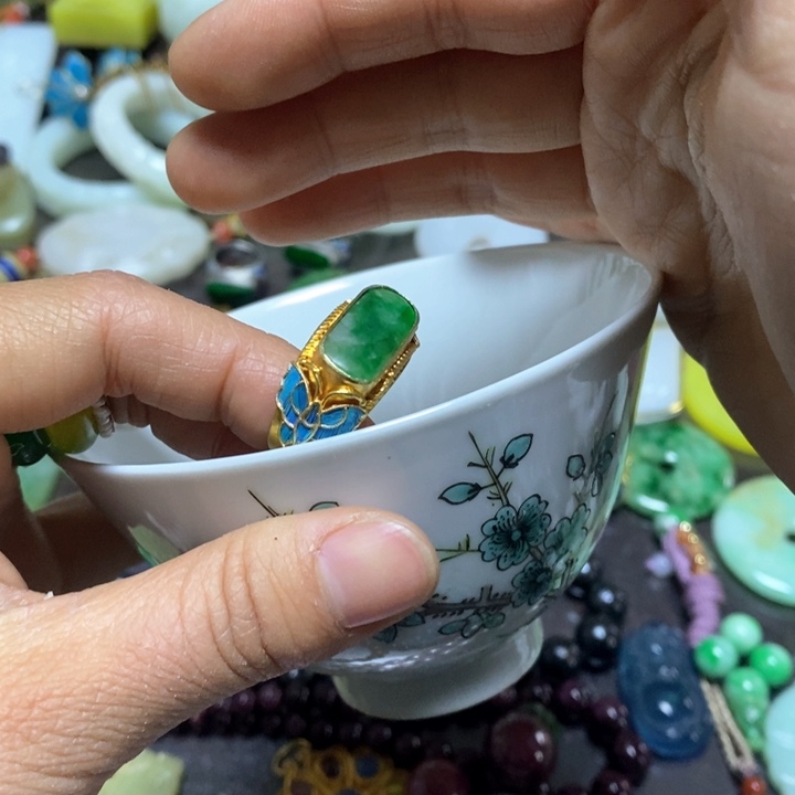 瓷片贺*爷精美好好看漂亮大器