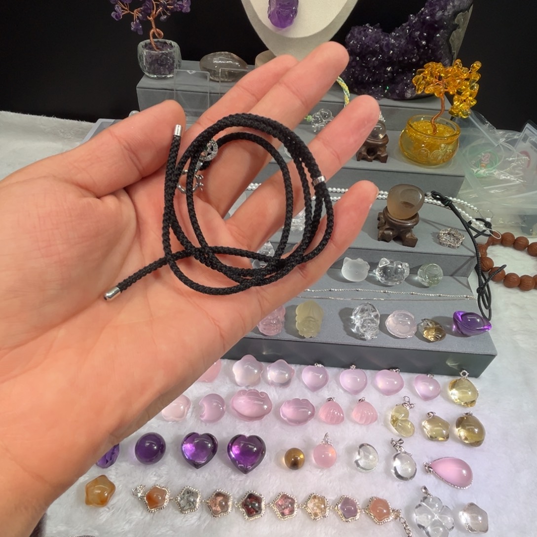 L****未镶嵌水晶摆件绳