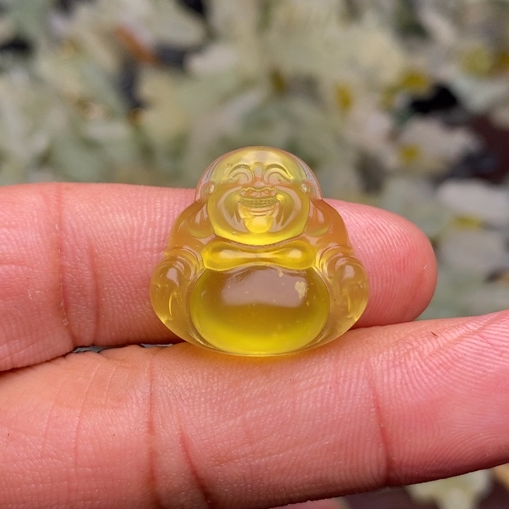 蛇纹石玉颈饰合金103