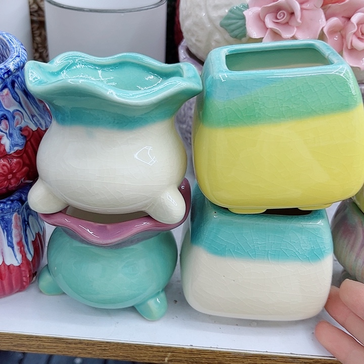 多肉绿植陶瓷花盆