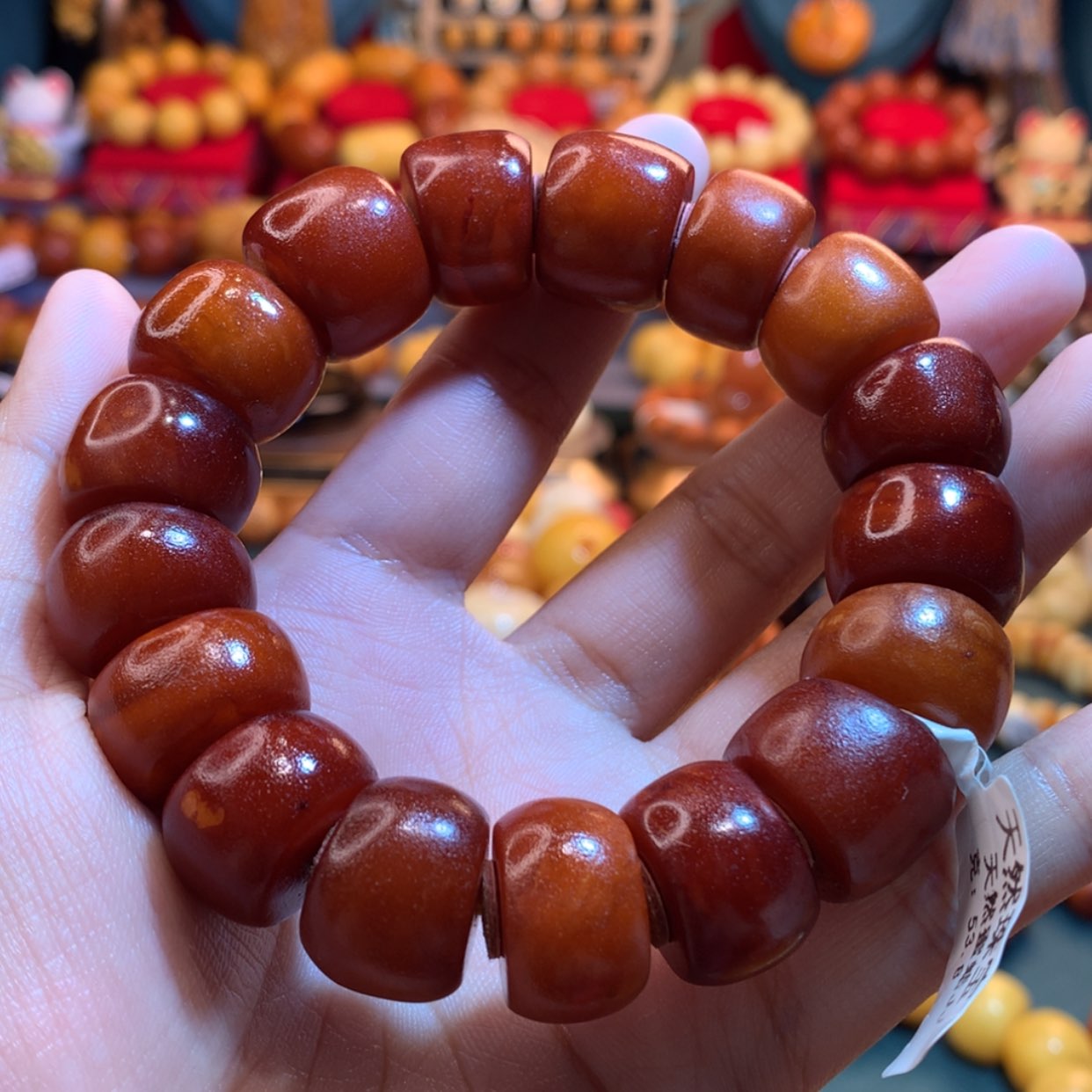 【闪购商品】蜜蜡手串未镶嵌蜜蜡手串