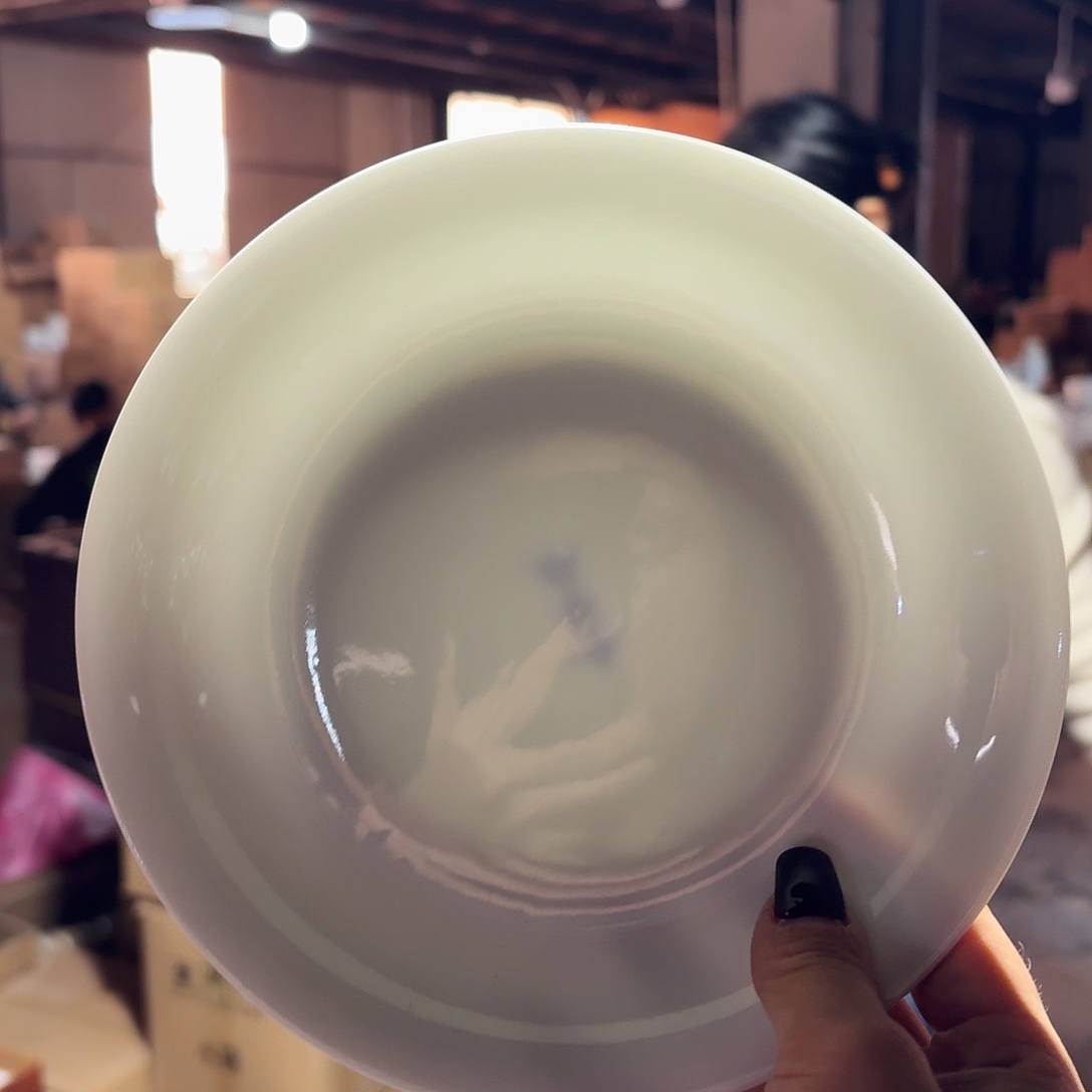 景德镇7英寸盘青四个好的不带