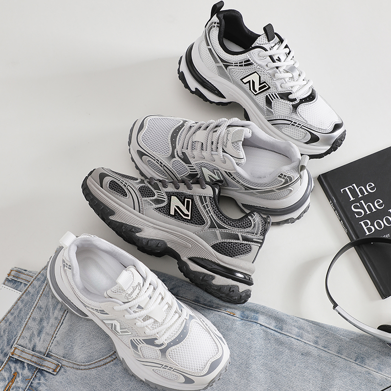 NEW BOLUNE/新百伦秋季1819保暖厚网男女百搭复古时尚潮流运动鞋