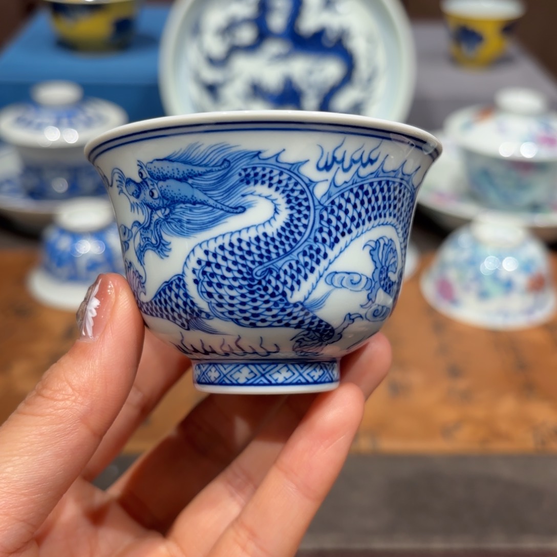 手工手绘陶瓷茶具