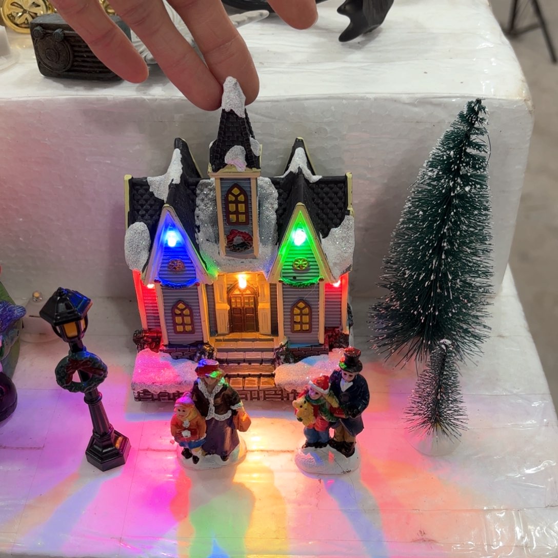 瓷片新年快乐暴富发大财