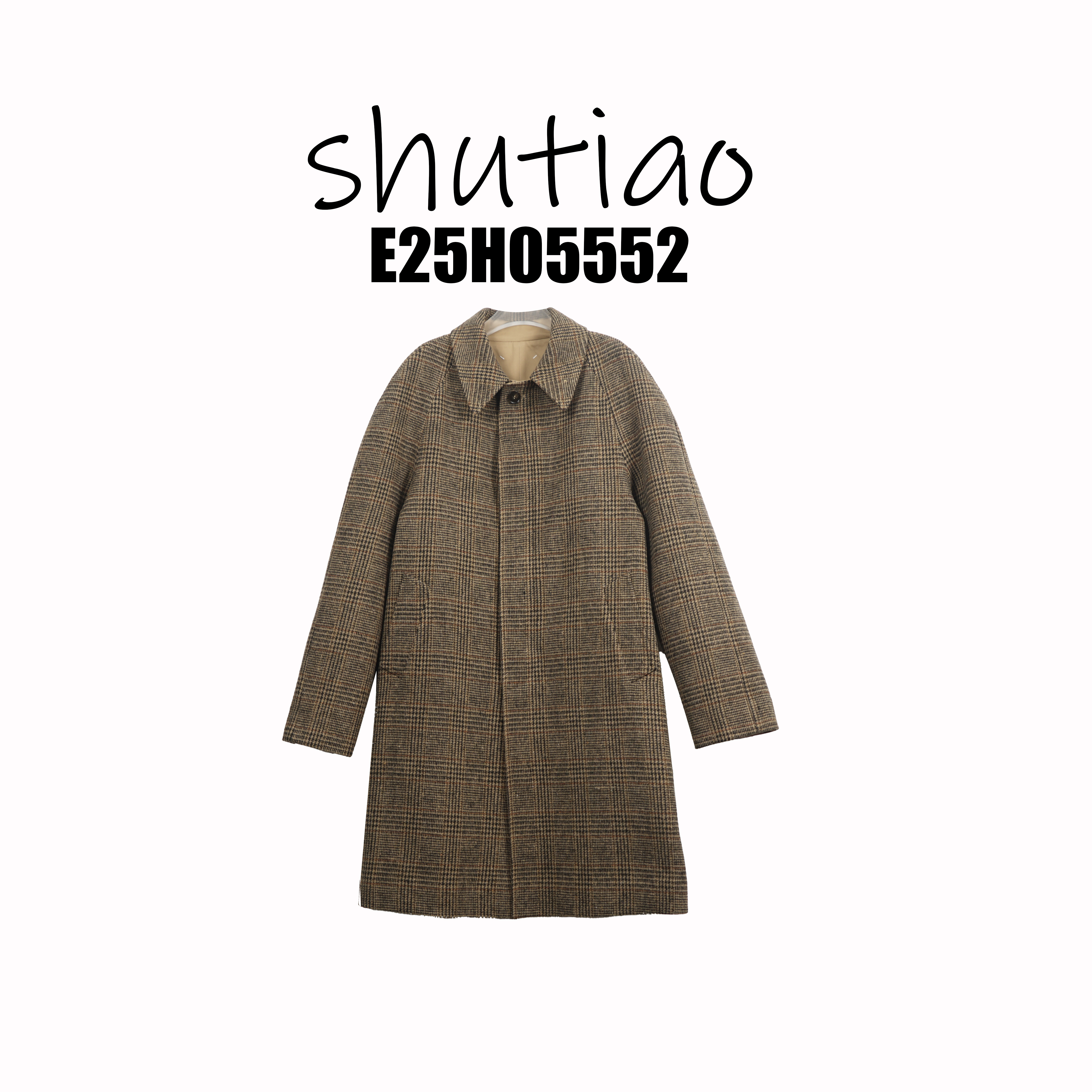 【SHUTIAO】2025冬季：新款小众设计款外套E25H05552