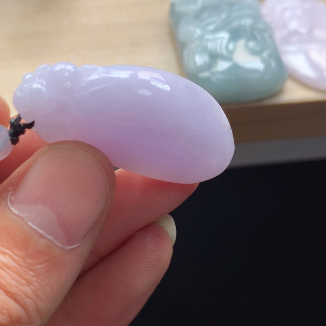 颈饰未镶嵌翡翠吊坠