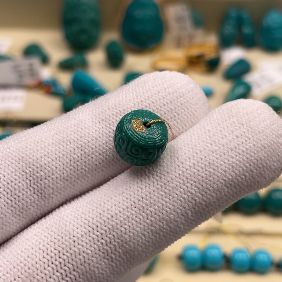 绿松石珠宝奇石未镶嵌