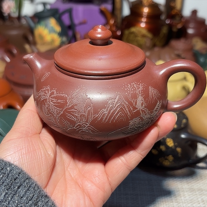 紫砂茶壶原矿宜兴紫砂