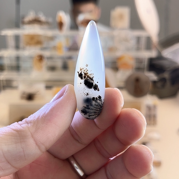 玛瑙/玉髓未镶嵌吊坠(不含链)