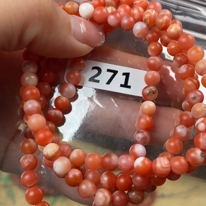 南红玛瑙未镶嵌颈饰