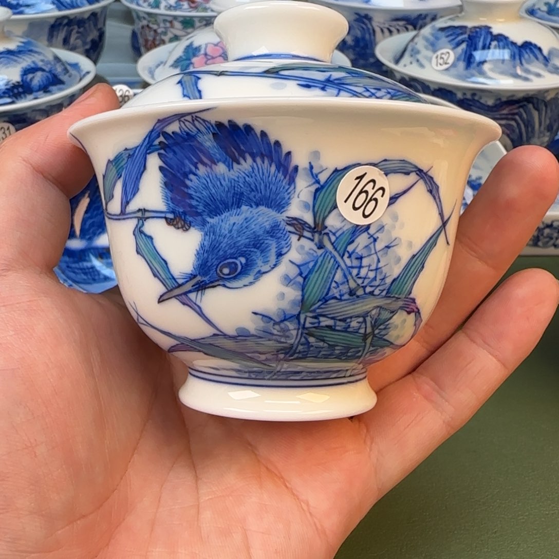 彦祖纯手工手绘茶具166