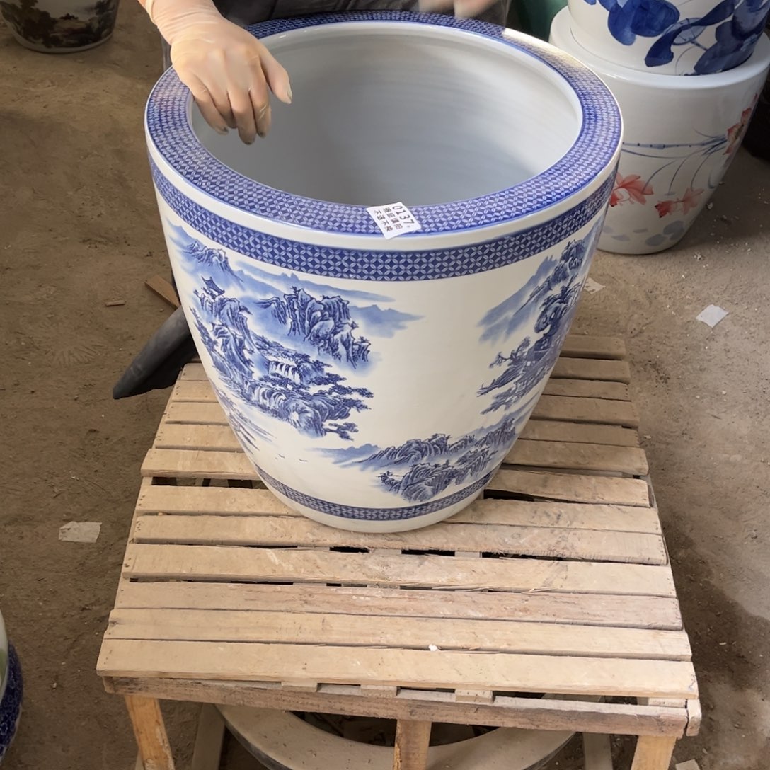 瓷片山水43高度43.888888