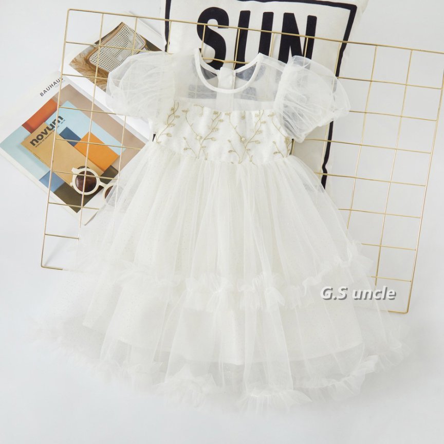 【团团云朵】Z062女宝夏款时尚连衣裙洋气可爱百搭公主