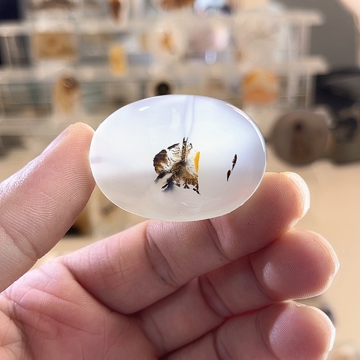 玛瑙/玉髓未镶嵌吊坠(不含链)