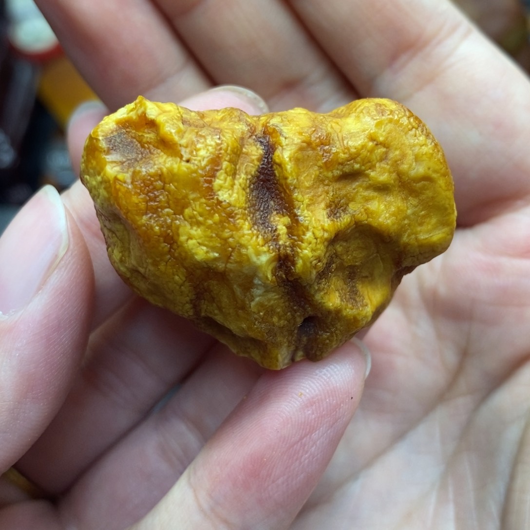 定制琥珀未镶嵌栗****高唐