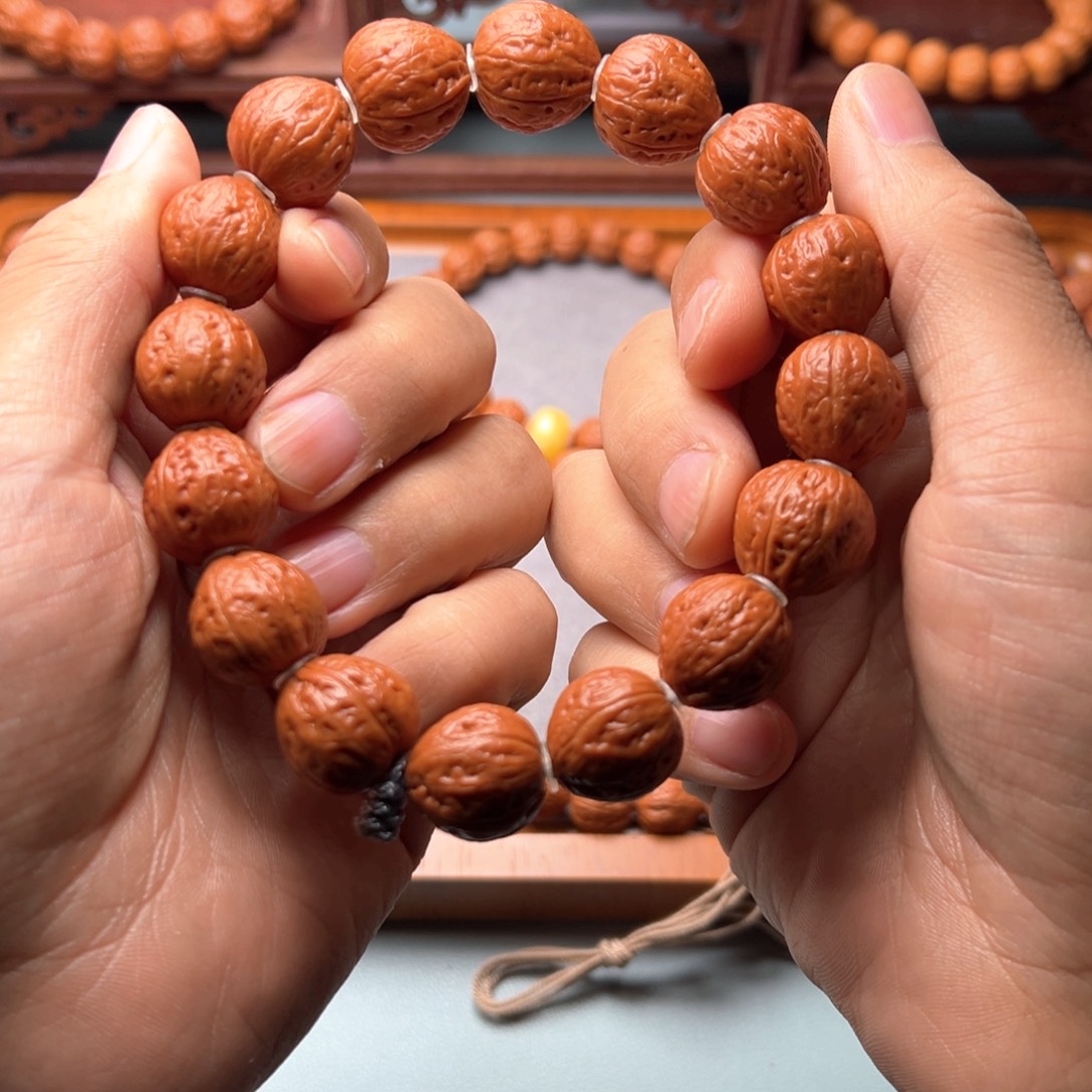 手串文玩核桃小光头