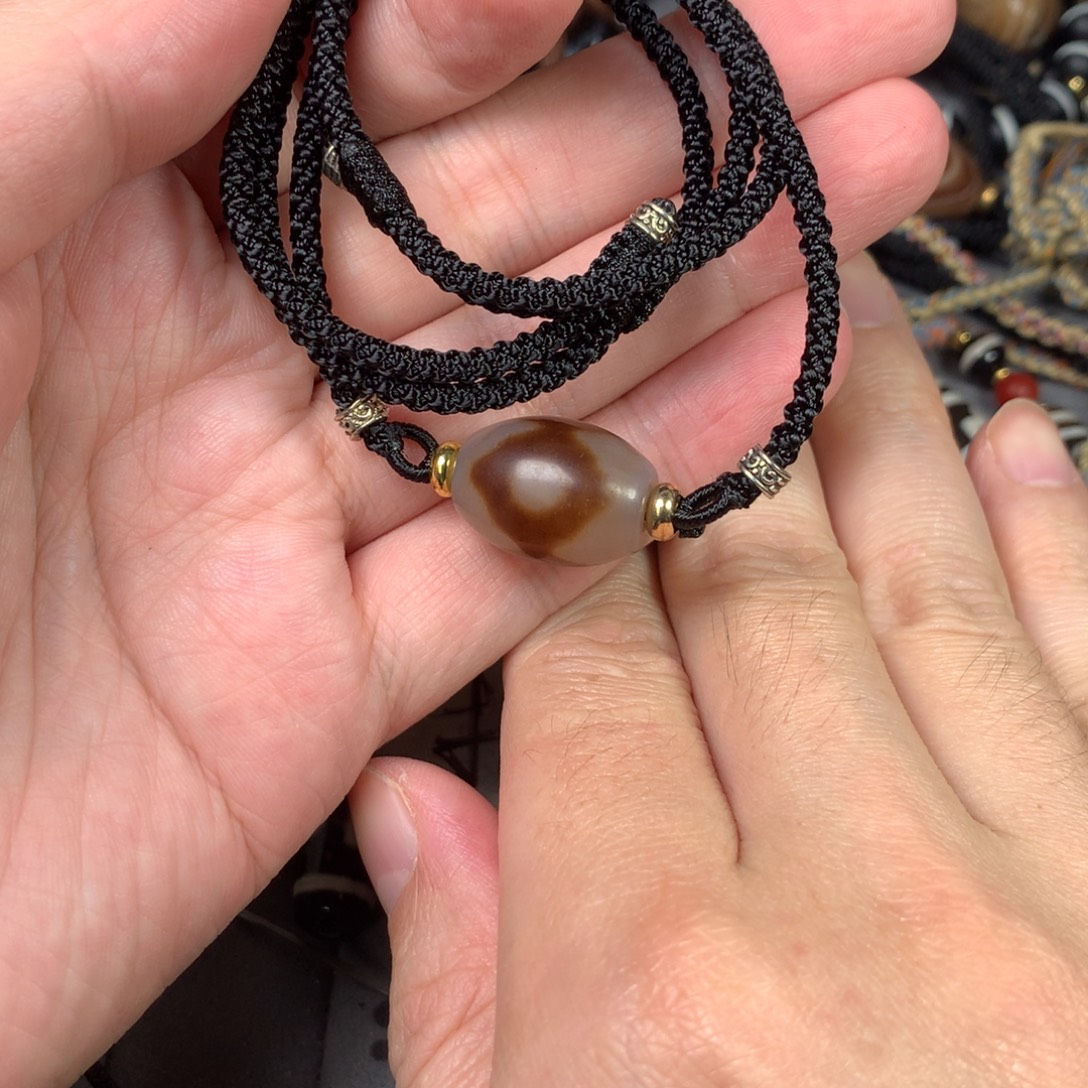 世***心玛瑙/玉髓合金珠宝半成品