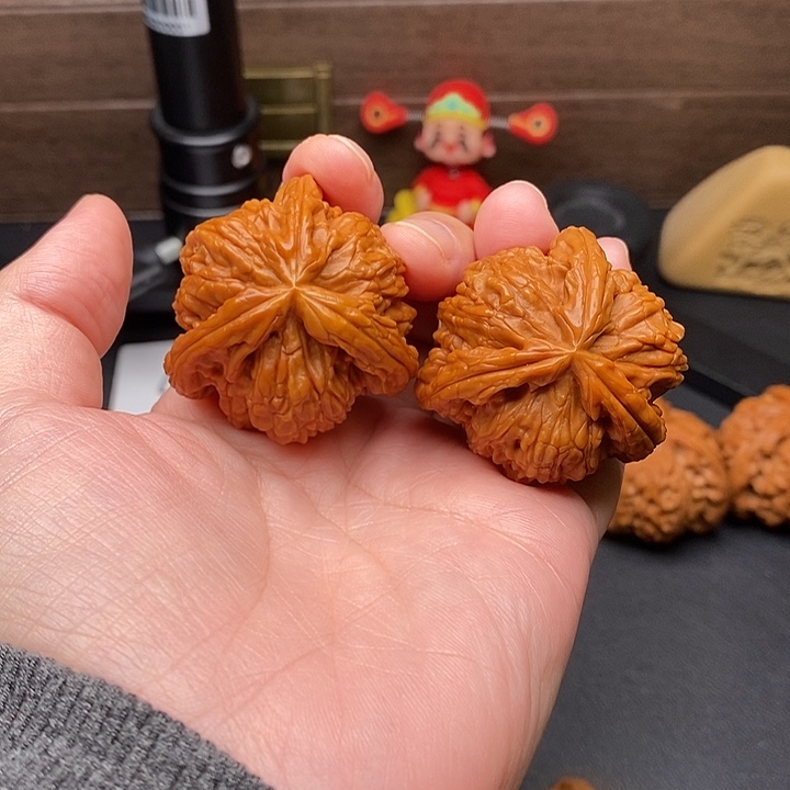 一***九把件文玩核桃白奔