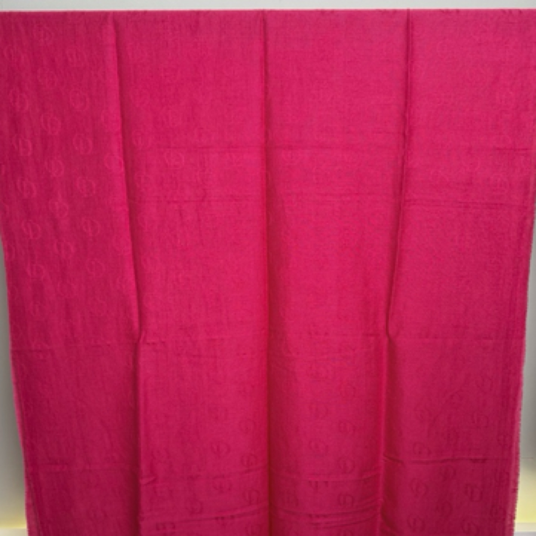 全新未使用 DIOR/迪奥 羊绒围巾90×200