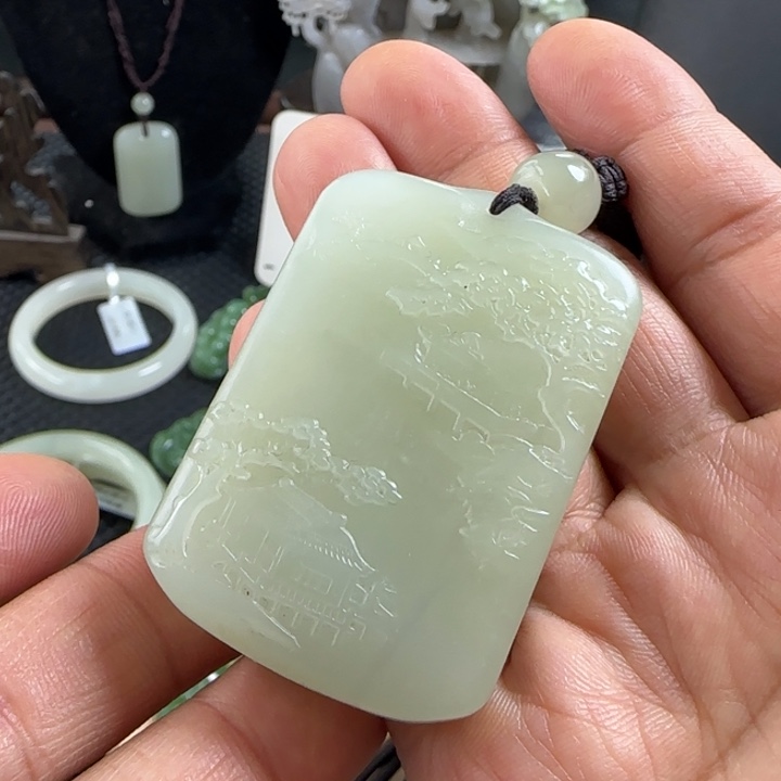 和田玉挂件未镶嵌