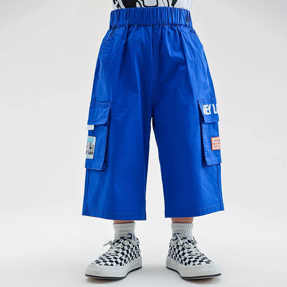 男生女生男小童七分裤NPXCJ22202A