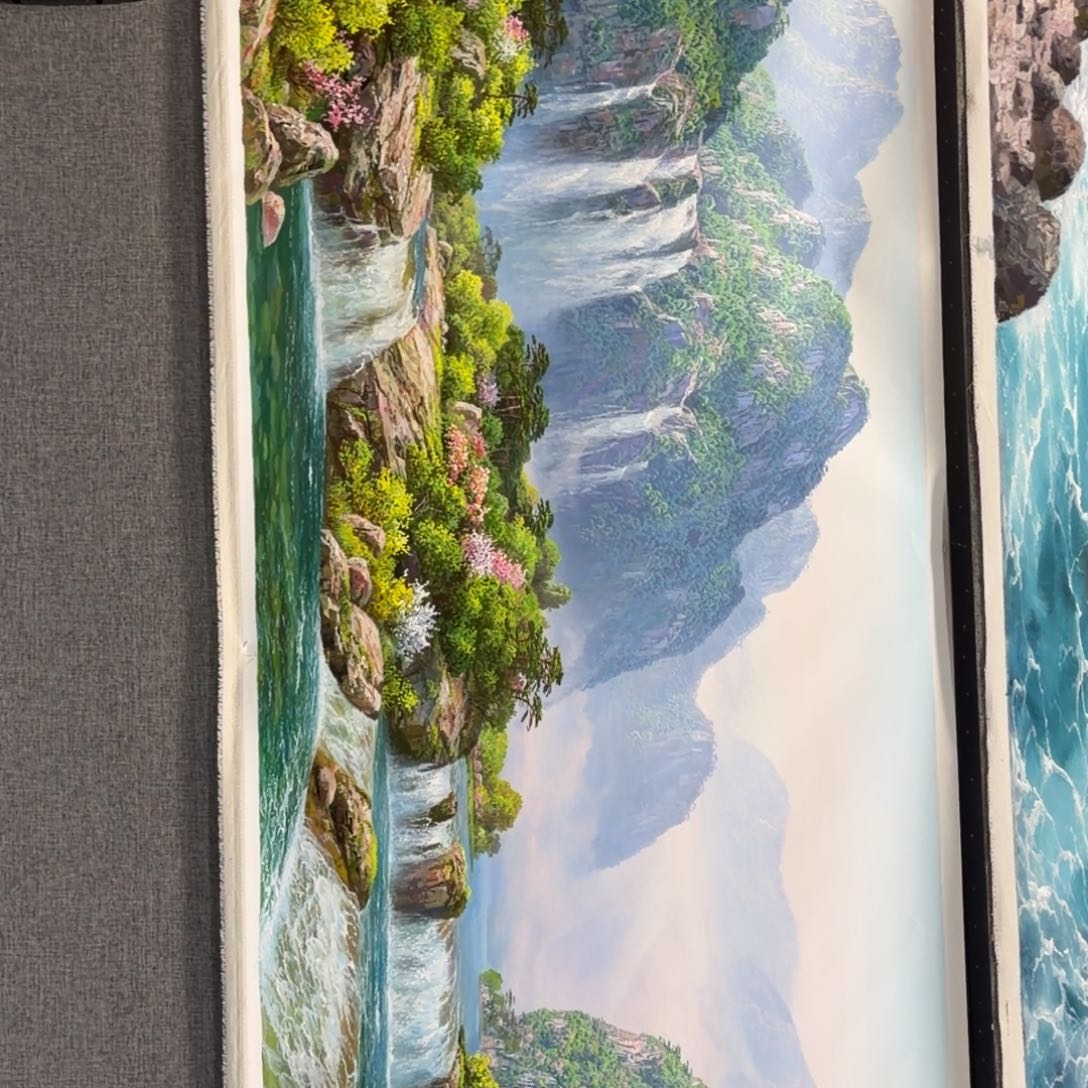 油画加油加油努力加油努力